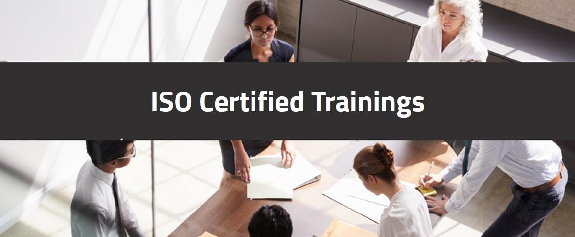 ISO Certified trainings